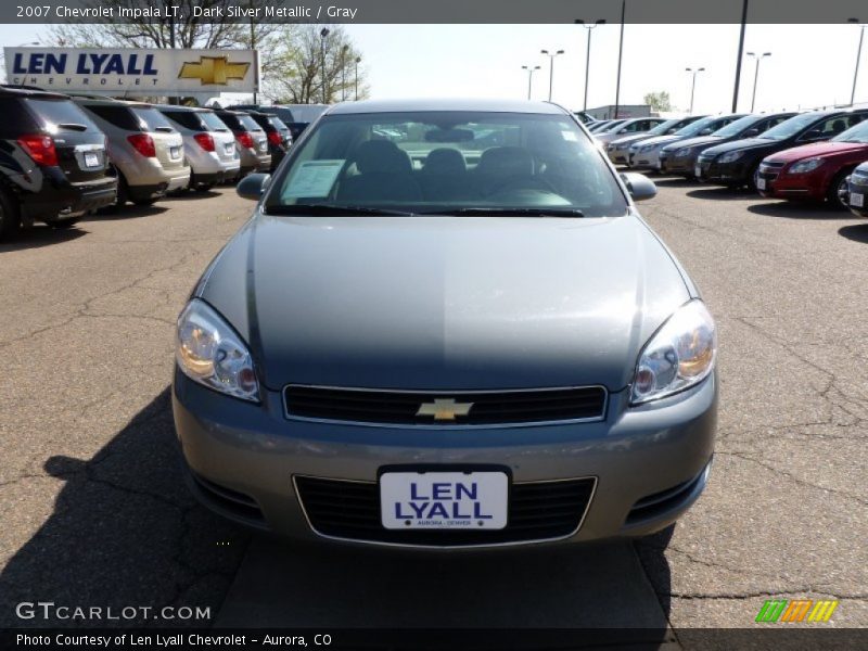 Dark Silver Metallic / Gray 2007 Chevrolet Impala LT
