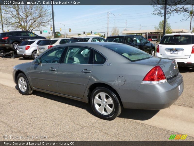 Dark Silver Metallic / Gray 2007 Chevrolet Impala LT