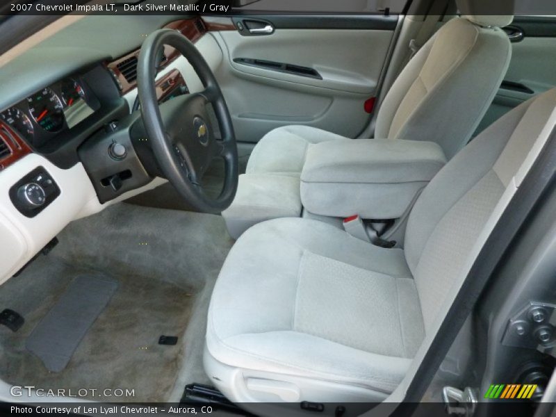 Dark Silver Metallic / Gray 2007 Chevrolet Impala LT