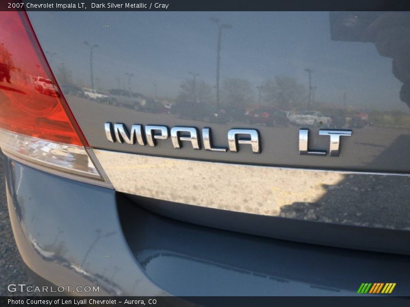 Dark Silver Metallic / Gray 2007 Chevrolet Impala LT