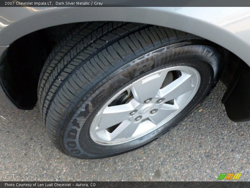 Dark Silver Metallic / Gray 2007 Chevrolet Impala LT