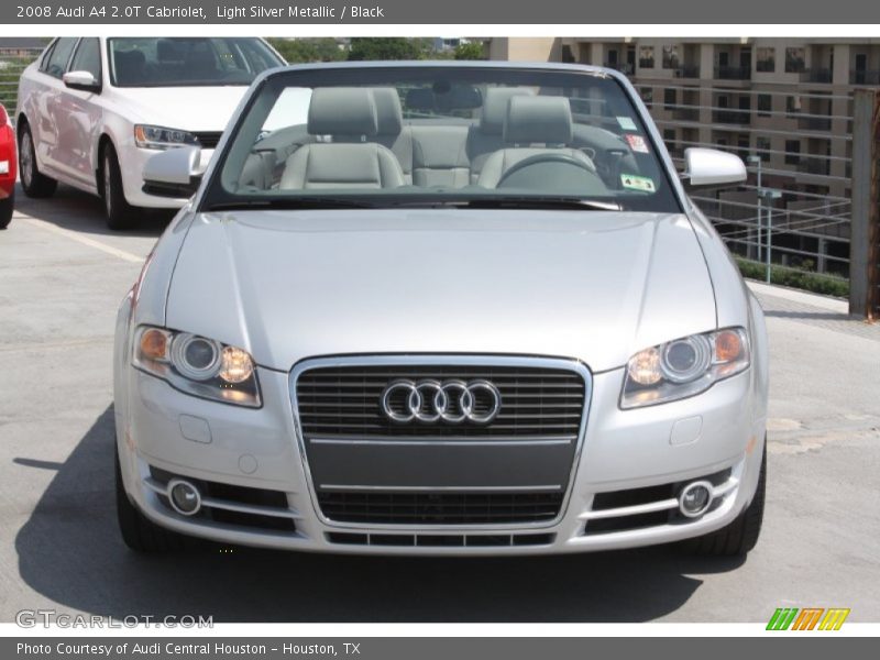 Light Silver Metallic / Black 2008 Audi A4 2.0T Cabriolet