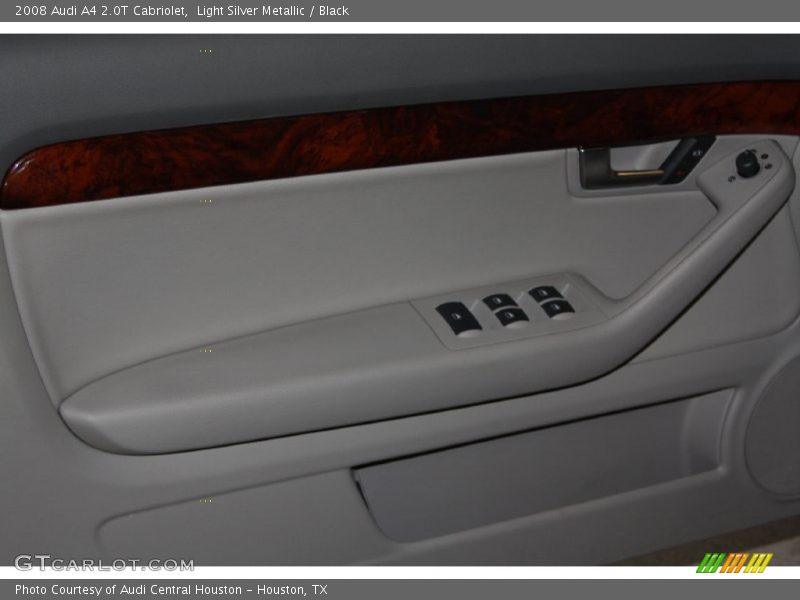 Light Silver Metallic / Black 2008 Audi A4 2.0T Cabriolet