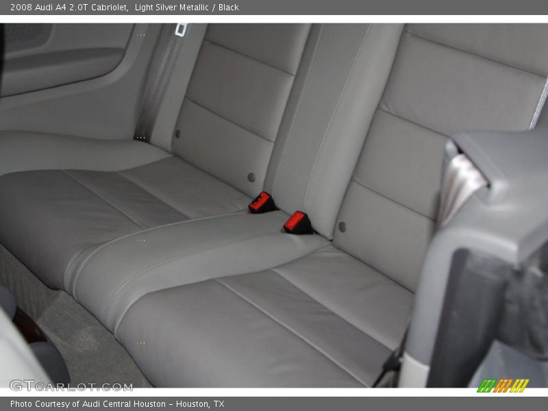 Light Silver Metallic / Black 2008 Audi A4 2.0T Cabriolet