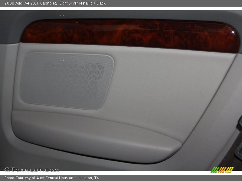 Light Silver Metallic / Black 2008 Audi A4 2.0T Cabriolet