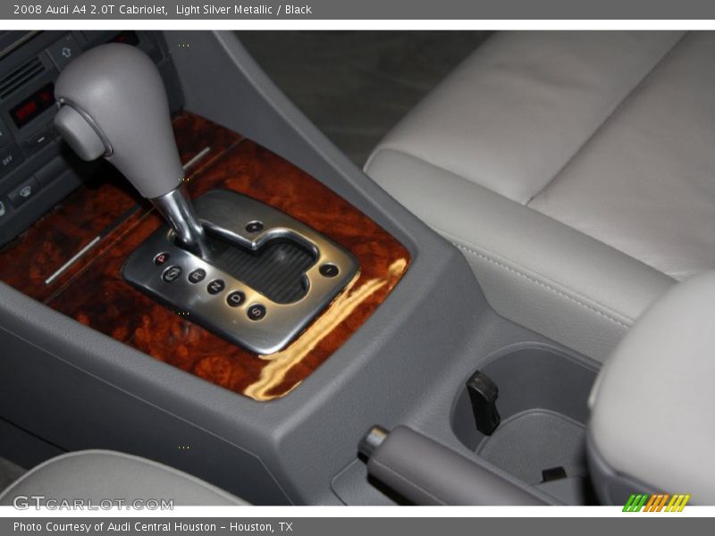 Light Silver Metallic / Black 2008 Audi A4 2.0T Cabriolet