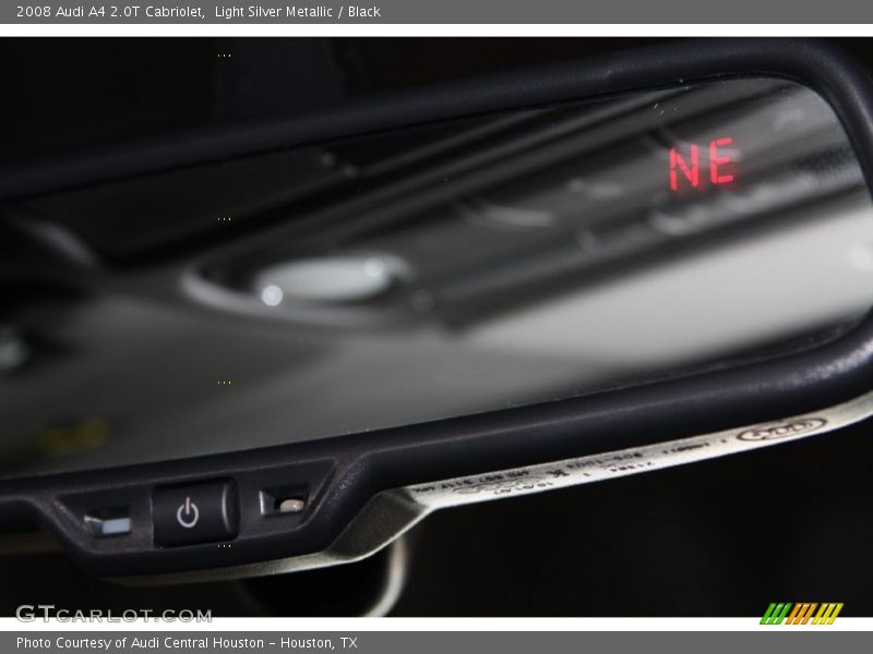 Light Silver Metallic / Black 2008 Audi A4 2.0T Cabriolet