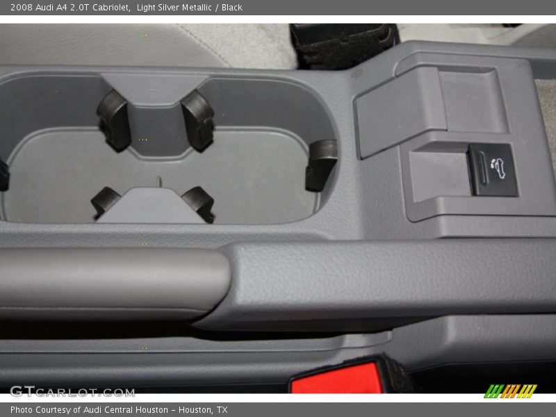 Light Silver Metallic / Black 2008 Audi A4 2.0T Cabriolet