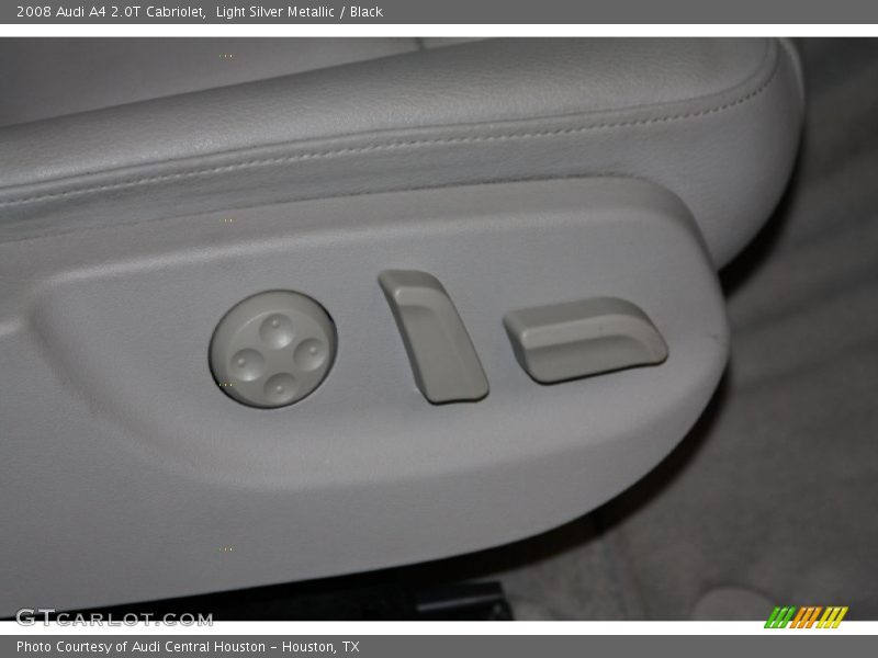Light Silver Metallic / Black 2008 Audi A4 2.0T Cabriolet