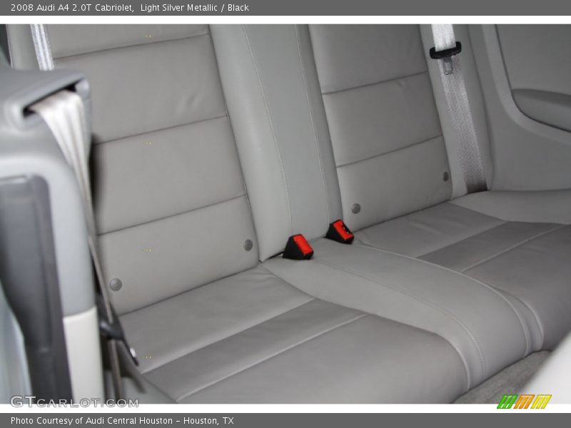 Light Silver Metallic / Black 2008 Audi A4 2.0T Cabriolet
