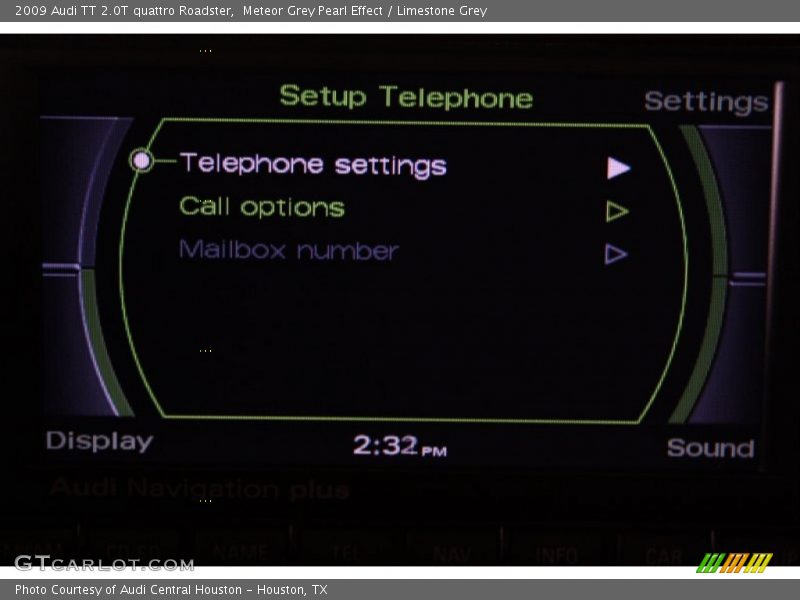 Meteor Grey Pearl Effect / Limestone Grey 2009 Audi TT 2.0T quattro Roadster