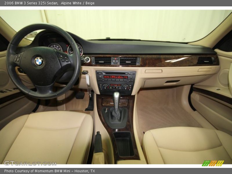 Alpine White / Beige 2006 BMW 3 Series 325i Sedan