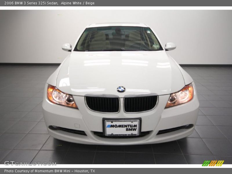 Alpine White / Beige 2006 BMW 3 Series 325i Sedan