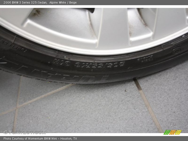 Alpine White / Beige 2006 BMW 3 Series 325i Sedan