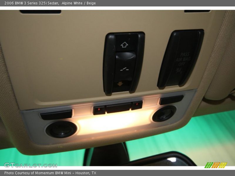 Alpine White / Beige 2006 BMW 3 Series 325i Sedan