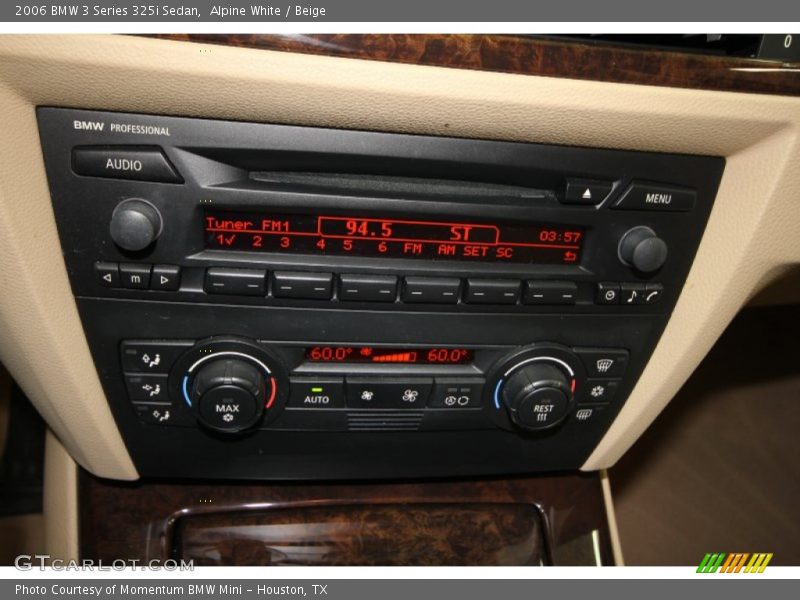 Alpine White / Beige 2006 BMW 3 Series 325i Sedan