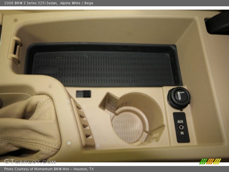 Alpine White / Beige 2006 BMW 3 Series 325i Sedan
