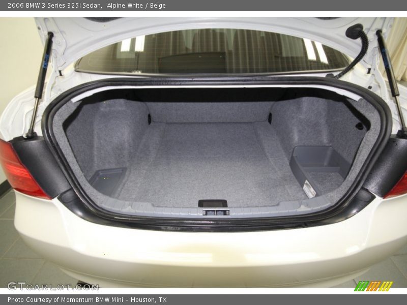 Alpine White / Beige 2006 BMW 3 Series 325i Sedan