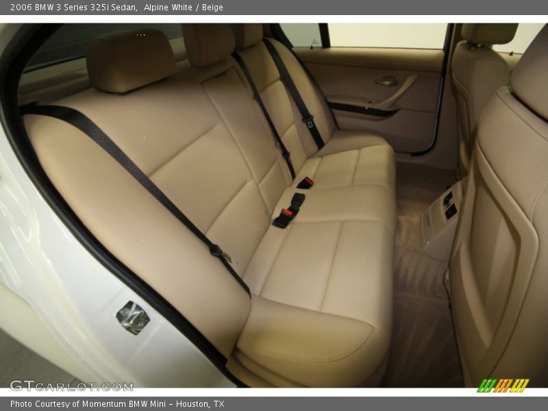 Alpine White / Beige 2006 BMW 3 Series 325i Sedan