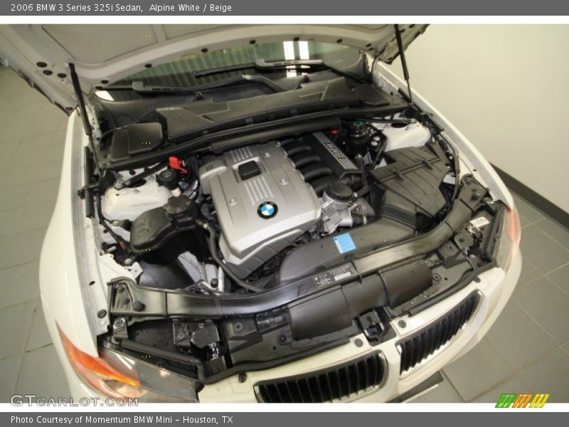 Alpine White / Beige 2006 BMW 3 Series 325i Sedan