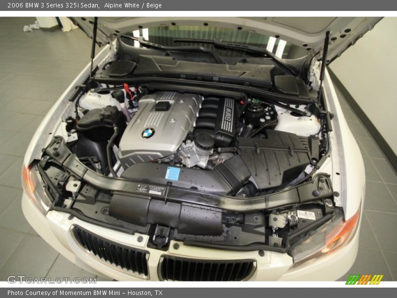 Alpine White / Beige 2006 BMW 3 Series 325i Sedan