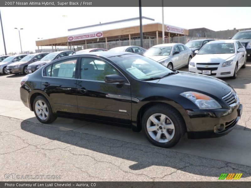 Super Black / Frost 2007 Nissan Altima Hybrid