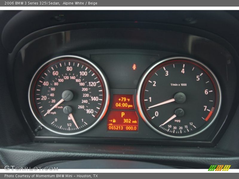 Alpine White / Beige 2006 BMW 3 Series 325i Sedan