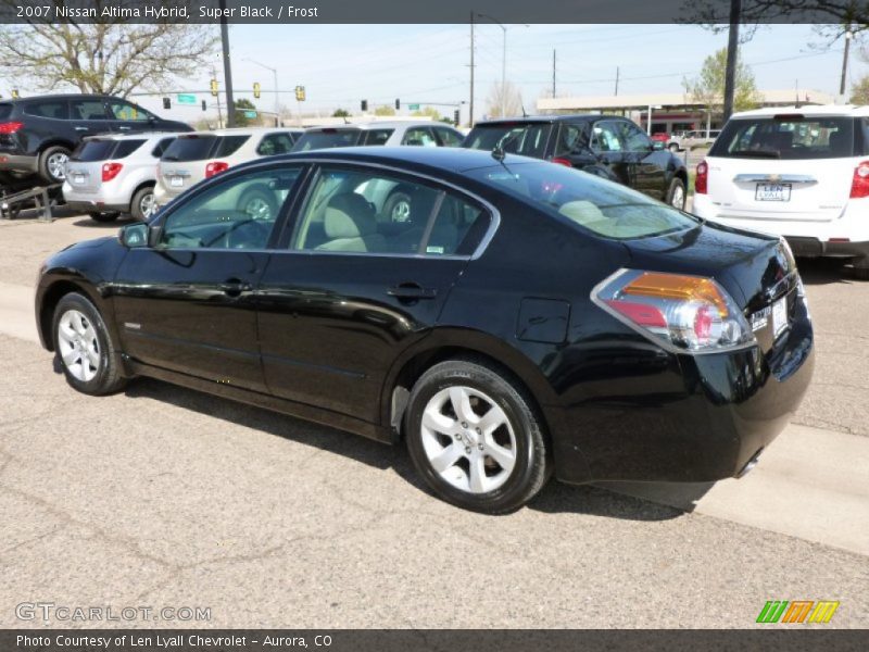 Super Black / Frost 2007 Nissan Altima Hybrid