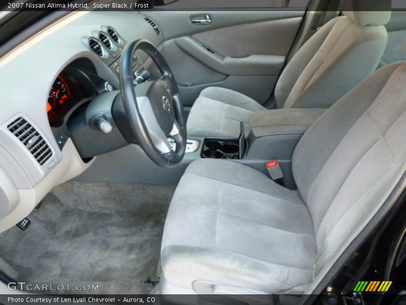 Super Black / Frost 2007 Nissan Altima Hybrid