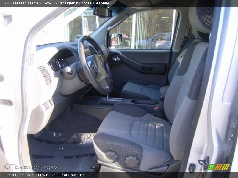 Silver Lightning / Steel/Graphite 2008 Nissan Xterra SE 4x4