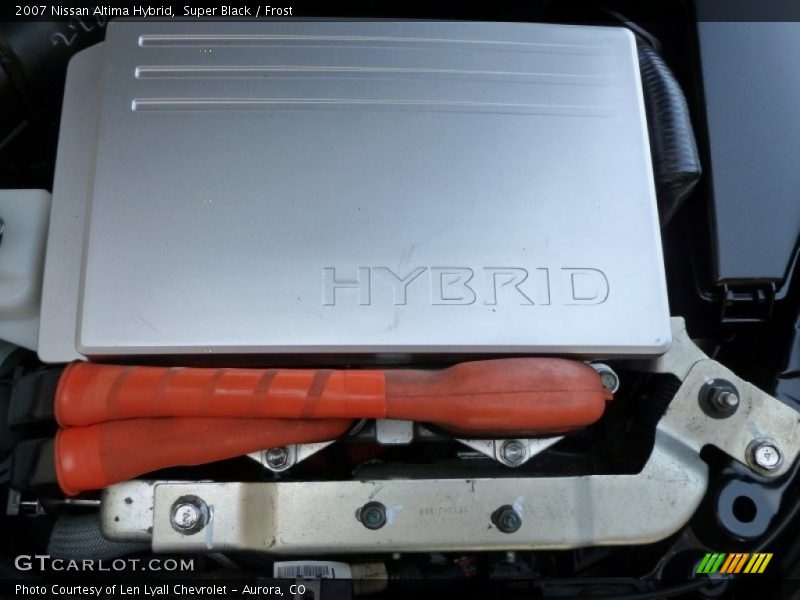 Super Black / Frost 2007 Nissan Altima Hybrid