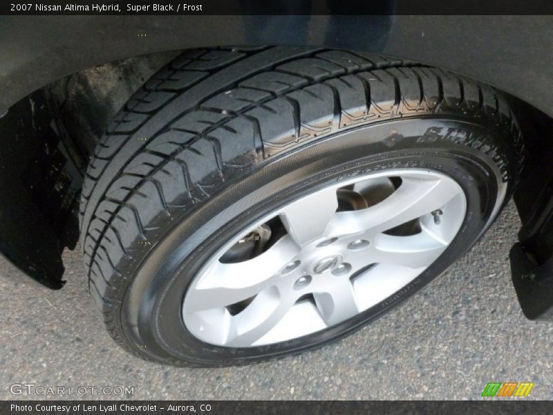 Super Black / Frost 2007 Nissan Altima Hybrid