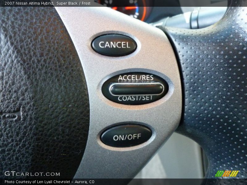 Super Black / Frost 2007 Nissan Altima Hybrid