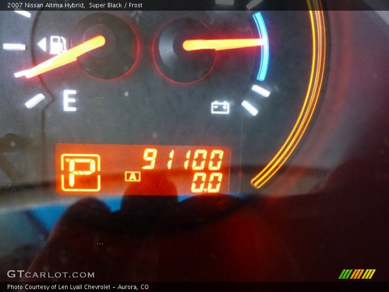 Super Black / Frost 2007 Nissan Altima Hybrid