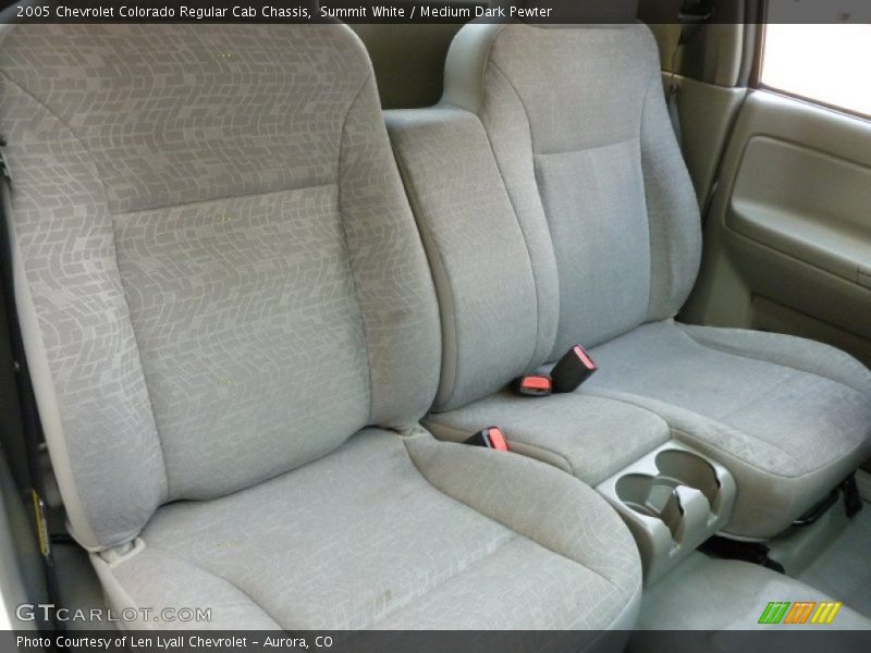 Summit White / Medium Dark Pewter 2005 Chevrolet Colorado Regular Cab Chassis