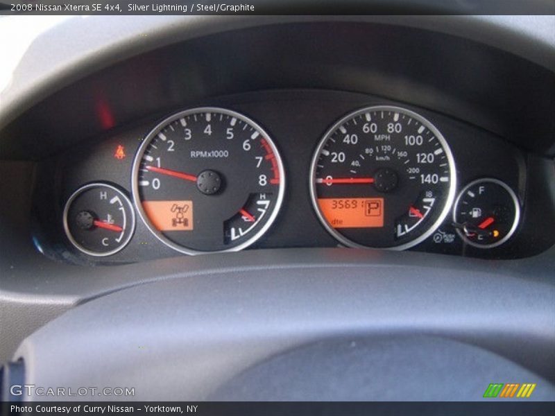 Silver Lightning / Steel/Graphite 2008 Nissan Xterra SE 4x4
