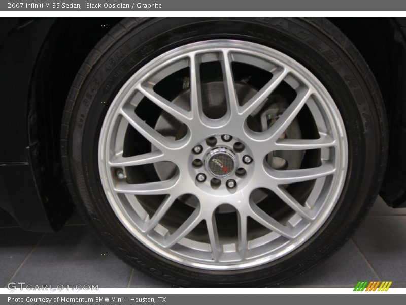 Black Obsidian / Graphite 2007 Infiniti M 35 Sedan