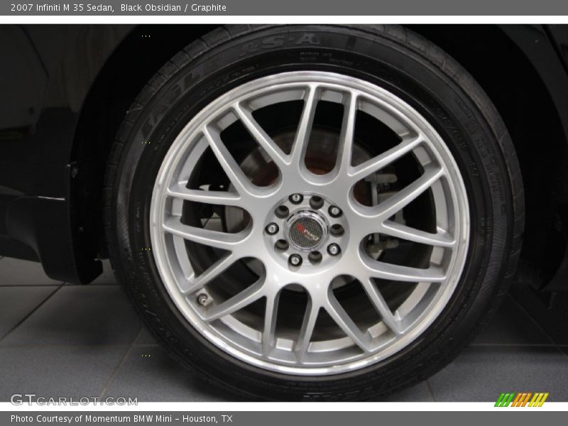 Black Obsidian / Graphite 2007 Infiniti M 35 Sedan