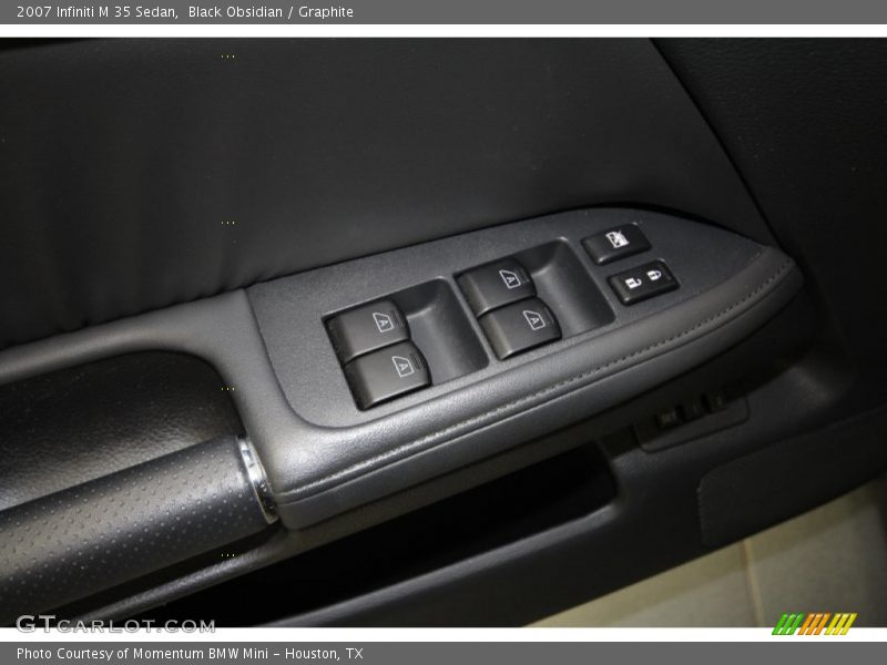 Black Obsidian / Graphite 2007 Infiniti M 35 Sedan