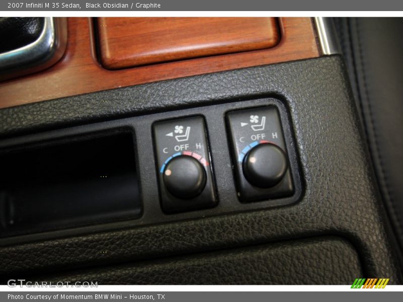 Black Obsidian / Graphite 2007 Infiniti M 35 Sedan