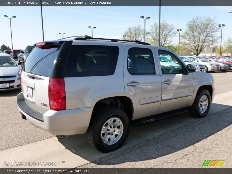 Silver Birch Metallic / Light Titanium 2007 GMC Yukon SLE 4x4