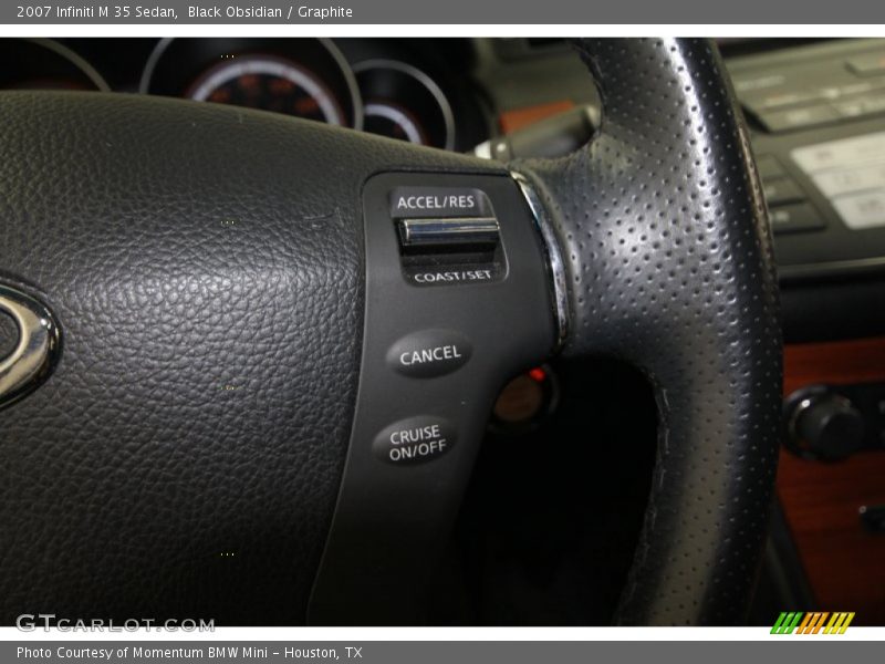 Black Obsidian / Graphite 2007 Infiniti M 35 Sedan
