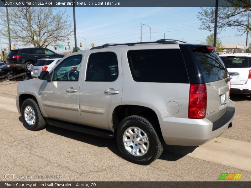 Silver Birch Metallic / Light Titanium 2007 GMC Yukon SLE 4x4