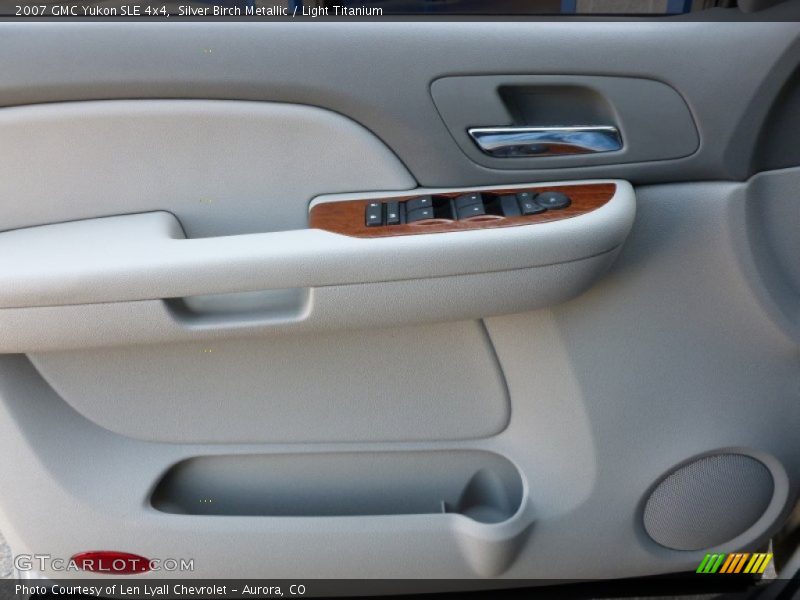 Silver Birch Metallic / Light Titanium 2007 GMC Yukon SLE 4x4