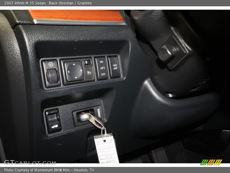Black Obsidian / Graphite 2007 Infiniti M 35 Sedan