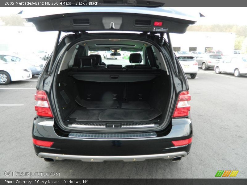 Black / Black 2009 Mercedes-Benz ML 350 4Matic