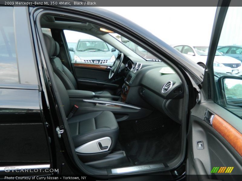 Black / Black 2009 Mercedes-Benz ML 350 4Matic
