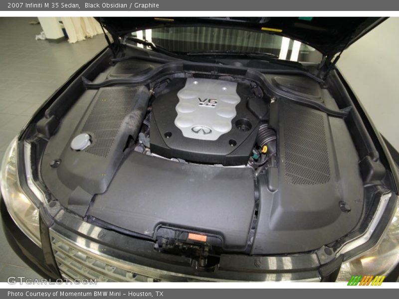 Black Obsidian / Graphite 2007 Infiniti M 35 Sedan