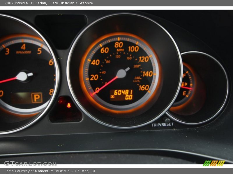 Black Obsidian / Graphite 2007 Infiniti M 35 Sedan