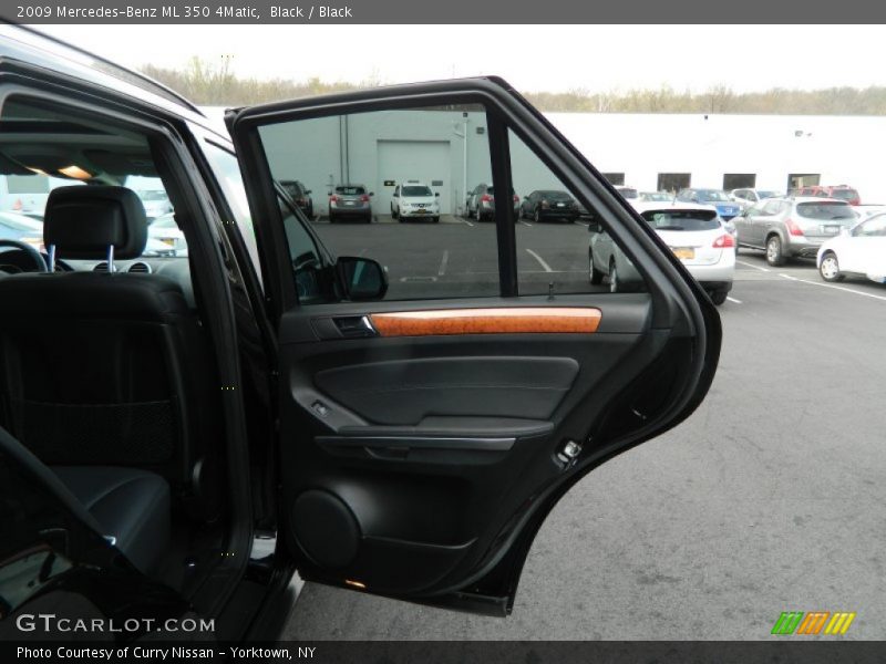 Black / Black 2009 Mercedes-Benz ML 350 4Matic